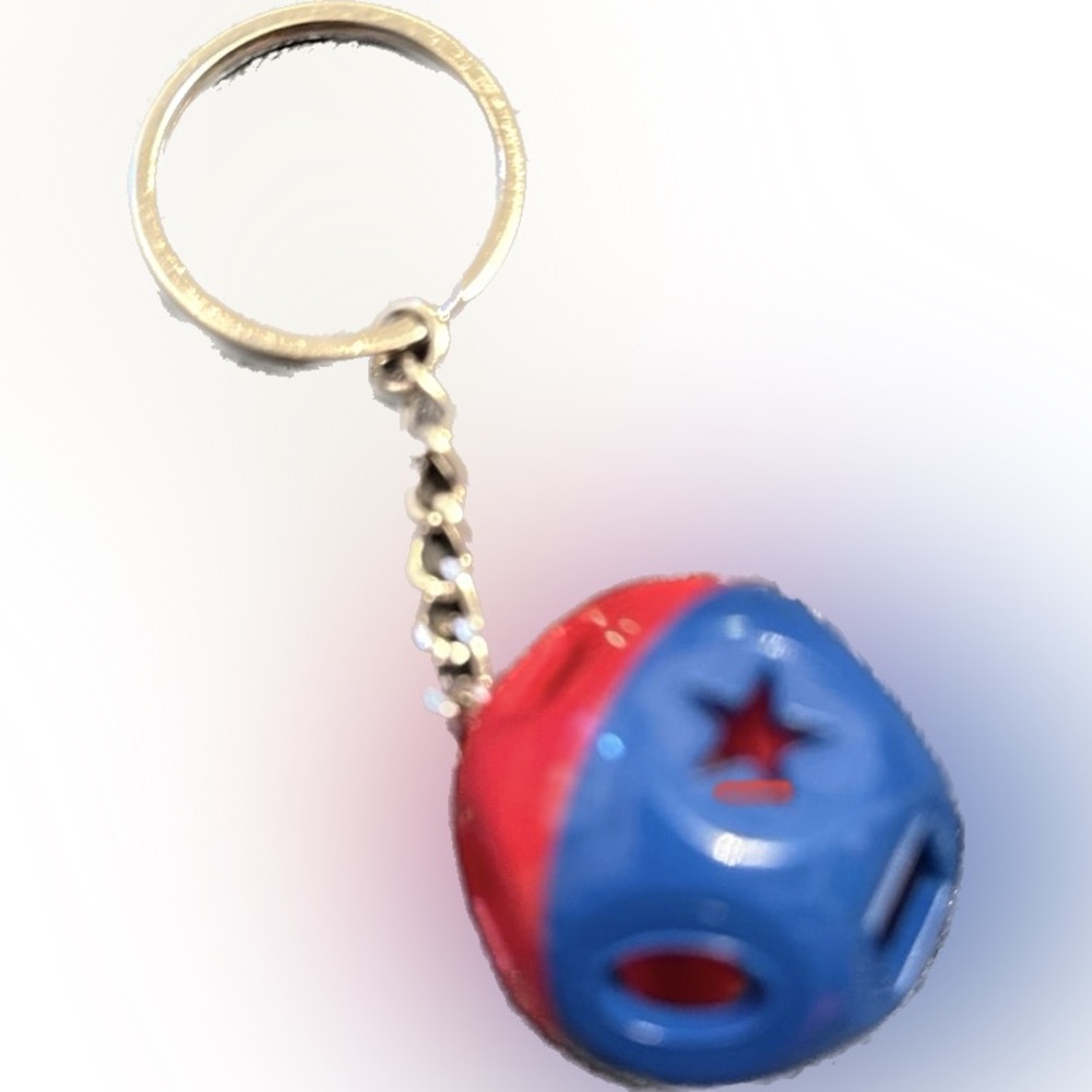 Tupperware keychain